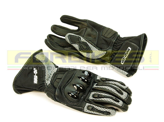 Guanto estivo pelle / mesh Modello Arioso colore grigio Taglia XXL