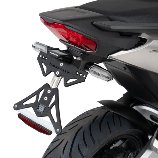 PORTATARGA SPECIFICO PER FRECCE ORIGINALI - barracuda Motorbike Honda Forza 750