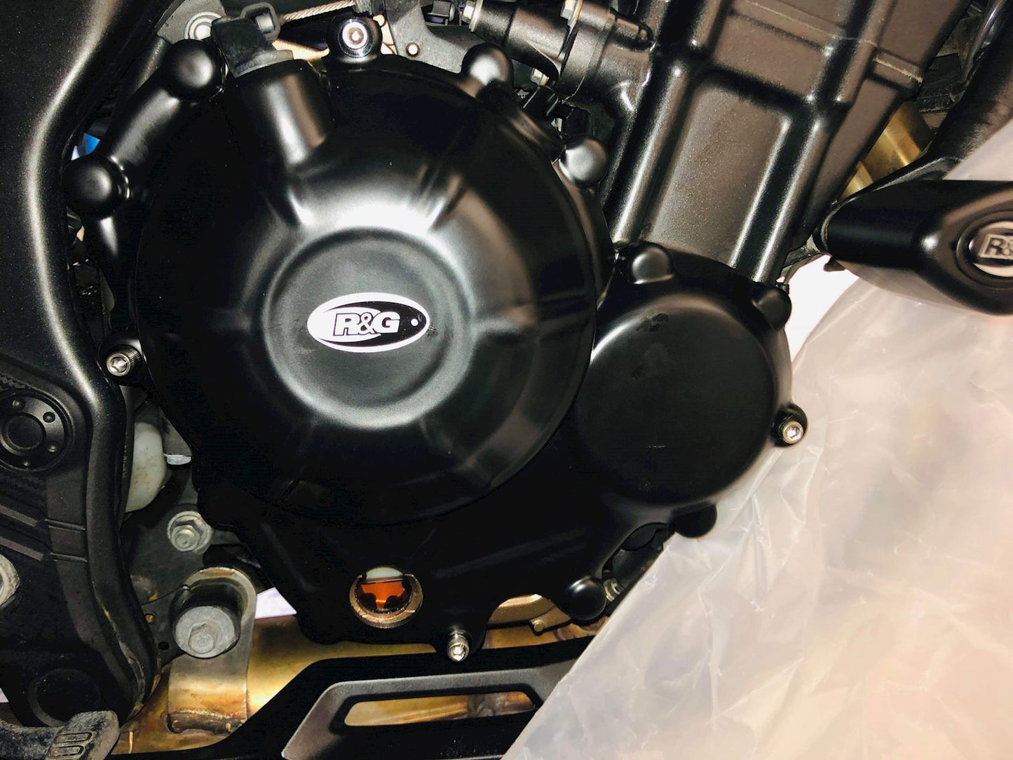 Honda CBR500R '19- (senza R&G CP) / CB500F '19- / CB500X '19- / CB400X '19-, DX protezione frizione