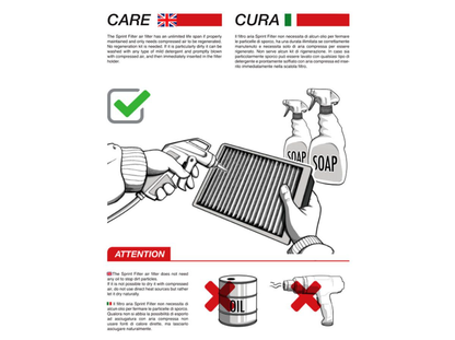 FILTRO ARIA P08 SPRINT FILTER HONDA CB HORNET 750 R 2023