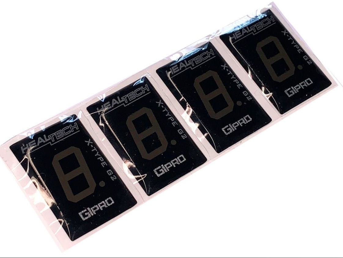 RICAMBIO ADESIVO FRONTALE CONTAMARCE GIPRO X HEALTECH