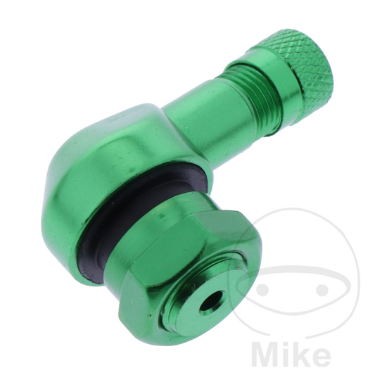 VALVOLA IN ALLUMINIO ANGOLATA JMP VERDE 11.3MM