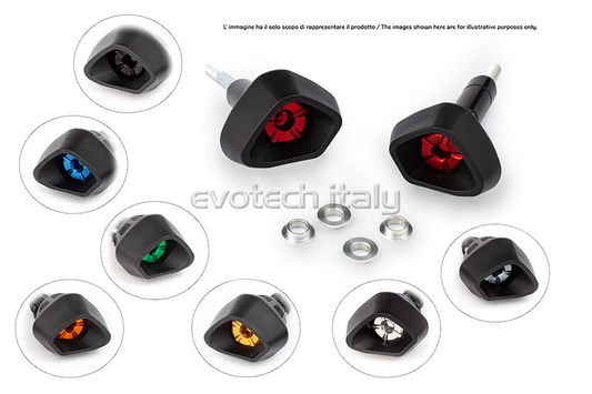 Tamponi paratelaio amm Yamaha MT-09 -Tracer 900 '23-'25 / XSR 900 '22-'25 (BLU)