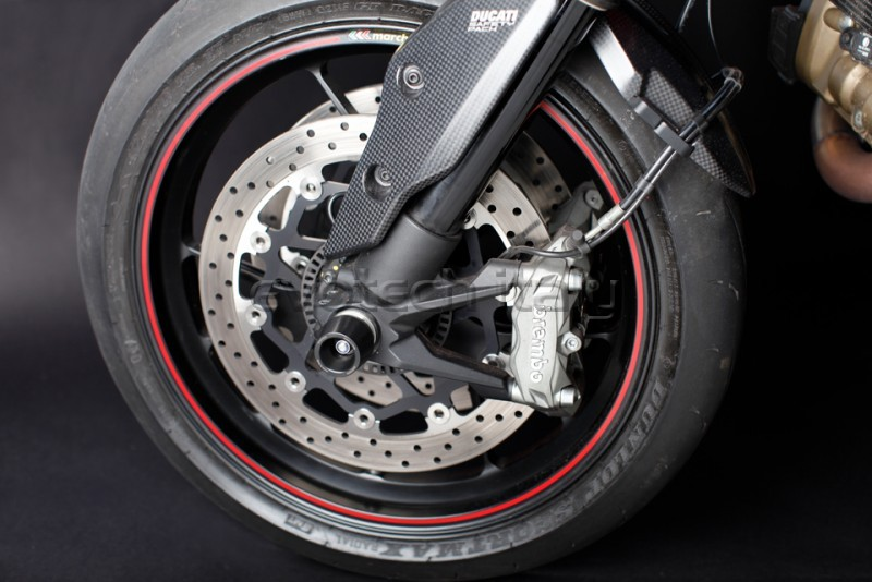 Cover forcella anteriore Ducati Monster 1200/R Hypermotard 821/939 (ROSSO)