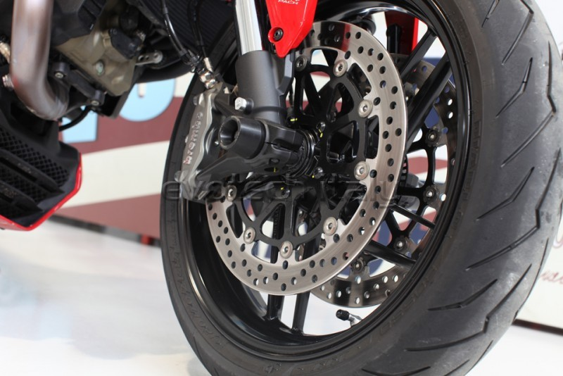 Cover forcella anteriore Ducati Monster 1200/R Hypermotard 821/939 (ROSSO)