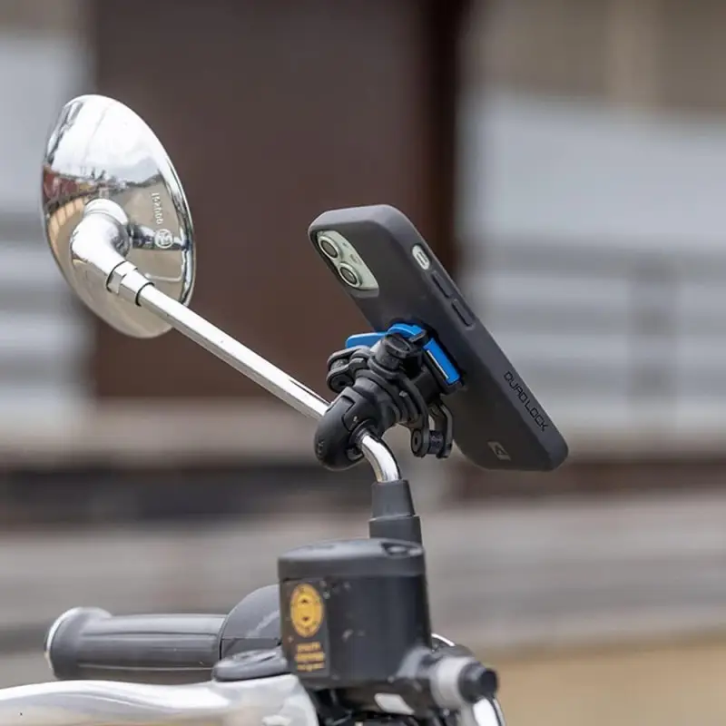 Supporto Telefono Specchietto Retrovisore Moto/Scooter Quad Lock Mirror