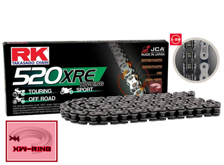 Catena RK 520 XRE High Performance Sealed, 114 Maglie, passo 520