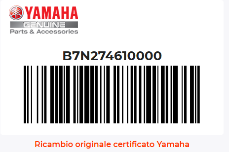 PEDANA ANTERIORE DESTRA ORIGINALE YAMAHA MT09 SP: B7N274610000
