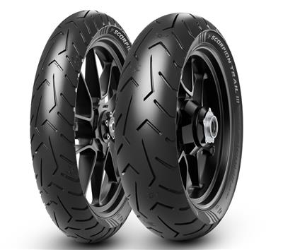 COPPIA GOMME PIRELLI SPORT DEMON + CAMERE D'ARIA (PER BENELLI TRL 502 X)