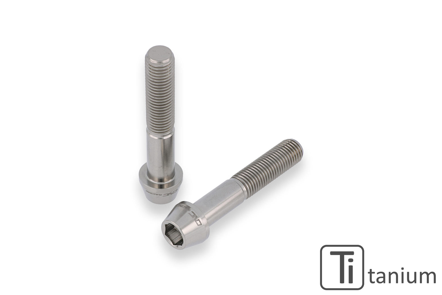 KIT VITI PINZA FRENO ANT. M10X1.25X55 2PZ TITANIO CNC RACING
