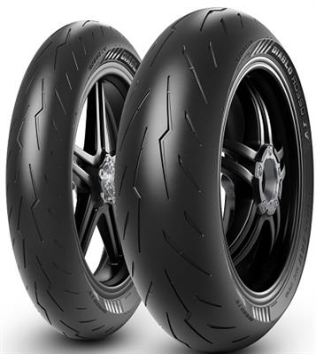 COPPIA PNEUMATICI PIRELLI DIABLO ROSSO IV  (ANT. 120/70 R17, POST. 200/60 R17)