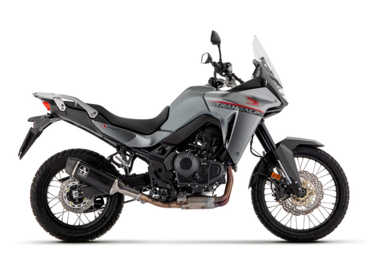 SILENZIATORE INDY RACE EVO ALLUMINIO DARK CARBONIO ARROW HONDA XL 750 TRANSALP 2023-2025