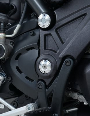 Inserto protezione telaio, SX & DX (set da 6) DUCATI Diavel & Diavel strada (colore alluminio)