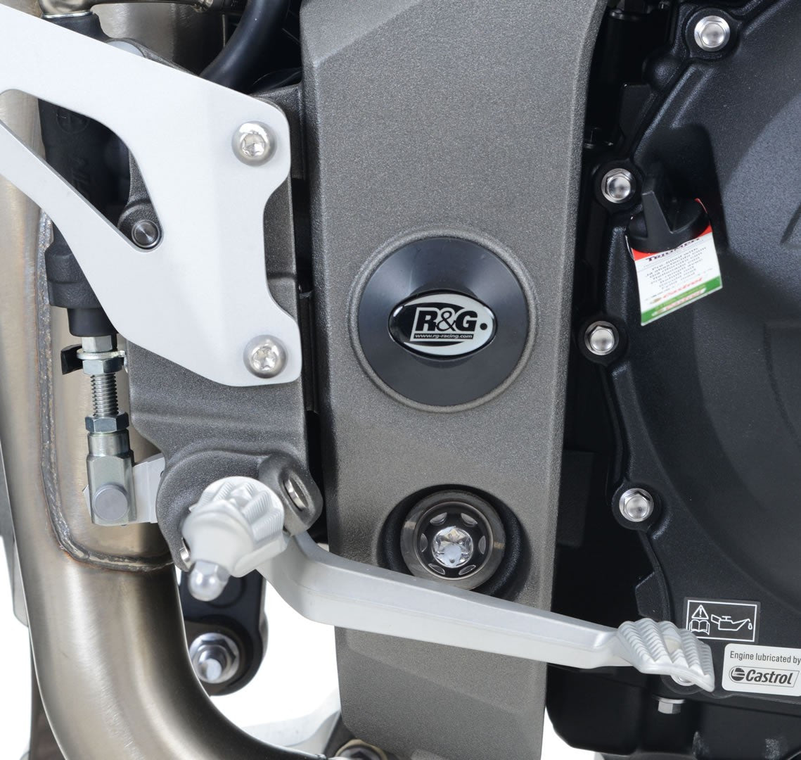 Inserto prot.telaio, SX & DX Triumph Speed Triple '11-'15 / Speed Triple S/R '16- / Speed Triple RS '18-'20 / Tiger 1050 '07- (inc.mod.Sport) - ord.2 x moto