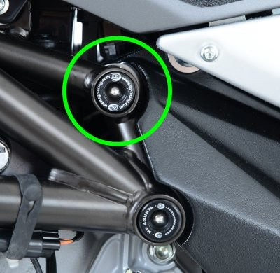 Ins.prot.telaio SX o DX (sup.traliccio telaio) MV Agusta F3 675/800, Rivale 800, Dragster 800, F4 1000R '10- / F4RR / F4RC (ord.2xmoto)