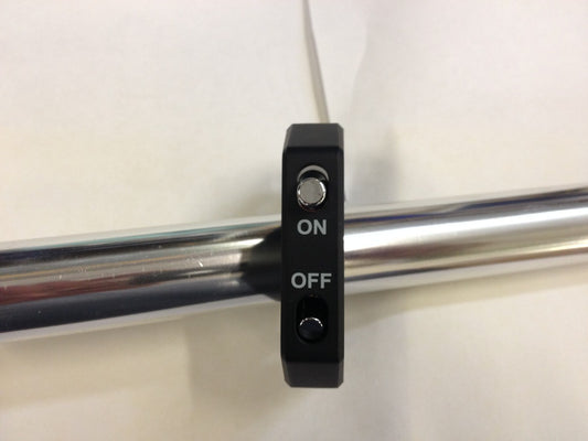 Interruttore on-off a bilanciere "SLIM SWITCH" tasti tondi, in nylon