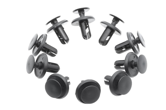 KIT 10PZ. RIVETTO A CLIP JAPAN STYLE PER CARENE 15x11x11x6 - TIPO 2