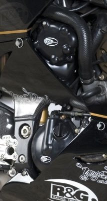 Kit 2 pezzi (ECC0101BK-ECC0102BK) - protezioni motore KAWASAKI ZX10-R 04-05
