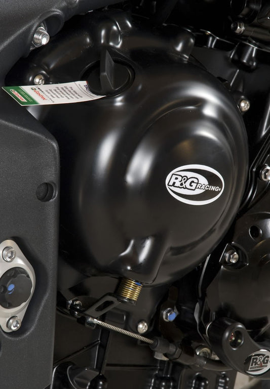 kit 2 pezzi (ECC0119BK-ECC0120BK) - protezioni motore TRIUMPH STREET TRIPLE (R) '12-'13 / Daytona 675 '12