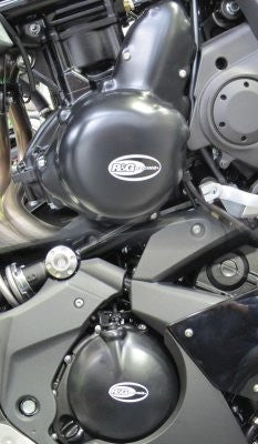 Kit 2 pezzi (ECC0121BK-ECC0122BK) - prot.motore KAWASAKI ER6 '06- / 650 VERSYS '10- / NINJA 400R JAPAN