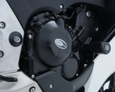 Kit 2 pezzi (ECC0150BK-ECC0151BK) - protezioni motore Honda CBR500R '13-'16, CB500F '13-'18, CB400X/500X '13-'18