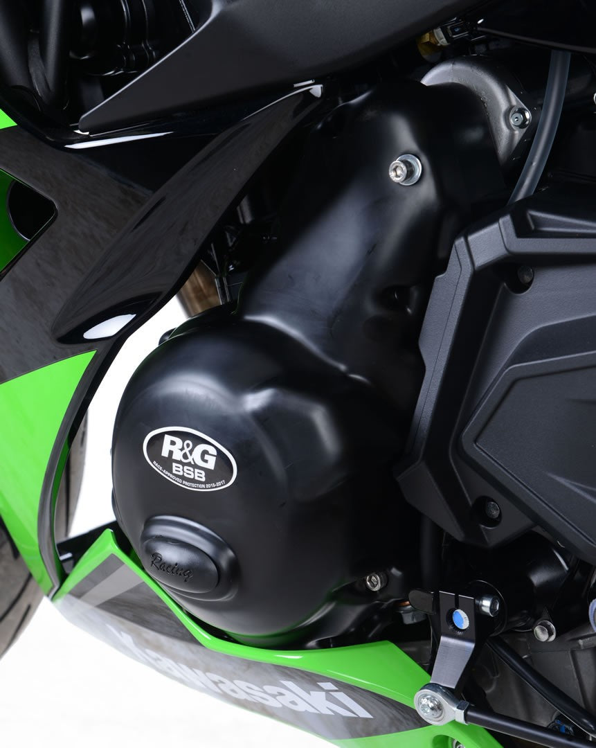 kit 2 pezzi (ECC0225R-ECC0226R) - prot.motore Kawasaki Z650RS '22- / Z650 / Ninja 650 '17- - vers.racing