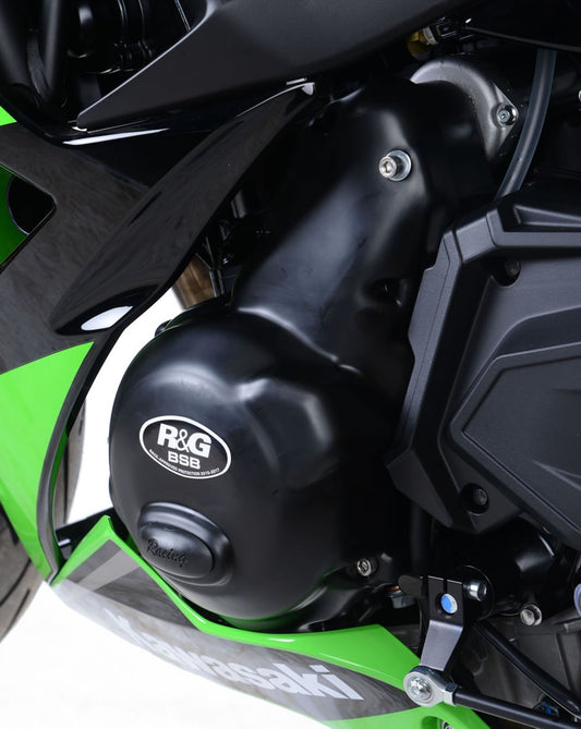 kit 2 pezzi (ECC0225R-ECC0226R) - prot.motore Kawasaki Z650RS '22- / Z650 / Ninja 650 '17- - vers.racing