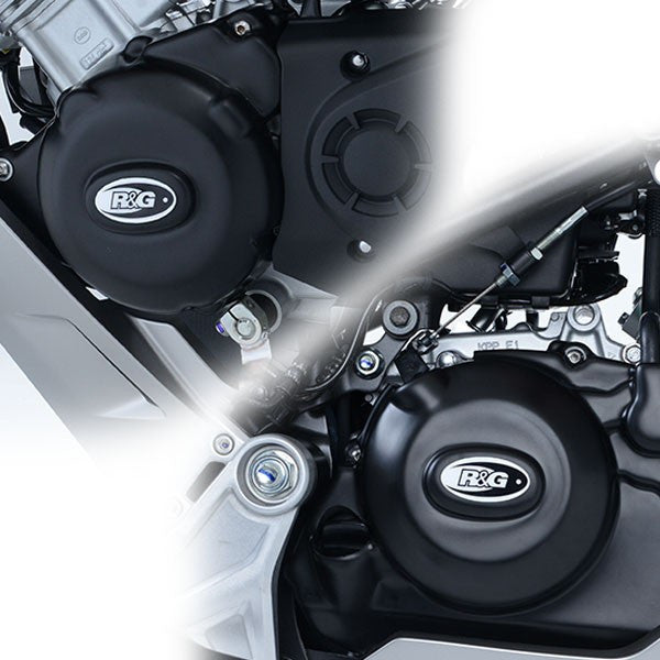 kit 2 pezzi (ECC0263BK-ECC0165BK) - prot.motore HONDA CB125R '18-