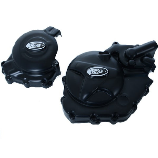 kit 2 pezzi (ECC0266BK-ECC0218BK) - prot.motore SUZUKI SV650 '16- / SV650X '18-