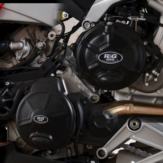 kit 2 pezzi (ECC0320R-ECC0321R) prot.motore Aprilia RS660 '21- / 660 Tuono '21- / Tuareg 660 '22- - vers.racing