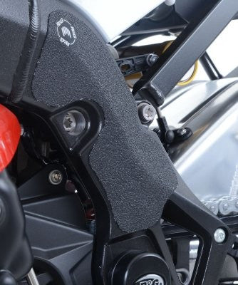 kit 2pz.adesivi anti-scivolo paratacco BMW S1000RR '15-'18 nero (solo telaio)