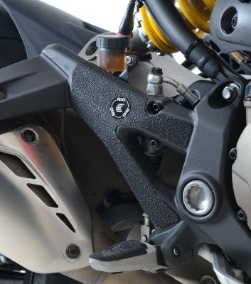 Kit 2pz.adesivi anti-scivolo paratacco DUCATI Monster 821/ Monster 1200 S fino '16 - nero