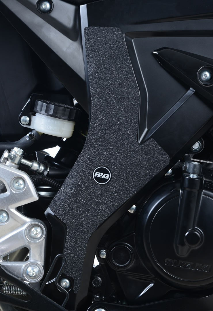 kit 2pz.adesivi anti-scivolo paratacco Suzuki GSX-R 125 / GSX-S 125- nero