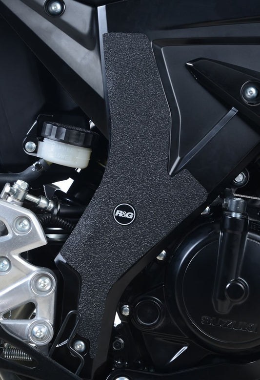 kit 2pz.adesivi anti-scivolo paratacco Suzuki GSX-R 125 / GSX-S 125- nero