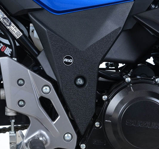 kit 2pz.adesivi anti-scivolo paratacco Suzuki GSX250R '17- nero