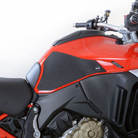 Kit 2pz.adesivi anti-scivolo serbatoio Ducati Multistrada V4 (S) (Sport) '21- - trasparente