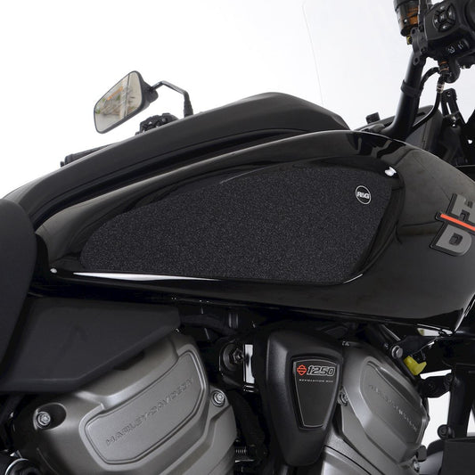 Kit 2pz.adesivi anti-scivolo serbatoio Harley-Davidson Pan America (Special) '21- - nero