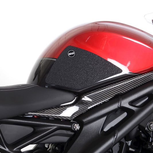 kit 2pz.adesivi anti-scivolo serbatoio Triumph Speed Triple 1200 RR '22- - nero