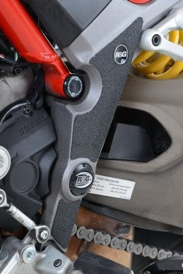 Kit 3pz.adesivi anti-scivolo paratacco DUCATI 1200 Multistrada '15 - / Multistrada Enduro / 950 Multistrada (S) '17- / Multistrada 1260 / MTS V2(S) '22- - nero