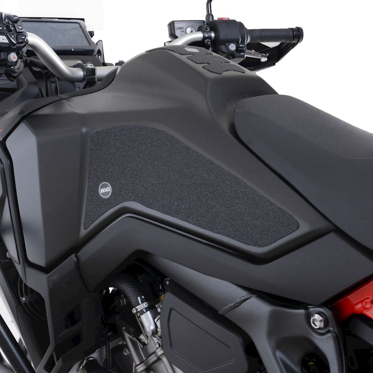 Kit 3pz.adesivi anti-scivolo serbatoio Honda Africa Twin '20- - trasparente