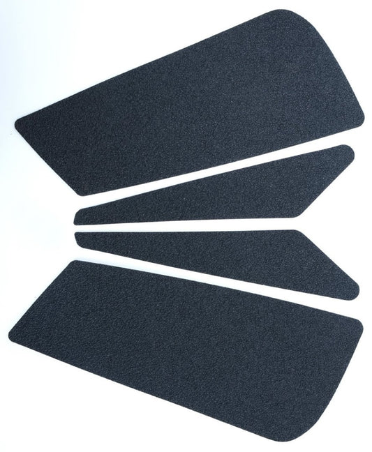 Kit 4pz.adesivi anti-scivolo serbatoio DUCATI 848/1098/1198/Streetfighter 09/14 - nero