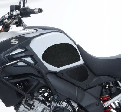 Kit 4pz.adesivi anti-scivolo serbatoio SUZUKI V-Strom 1000 2002/2014 - trasparente