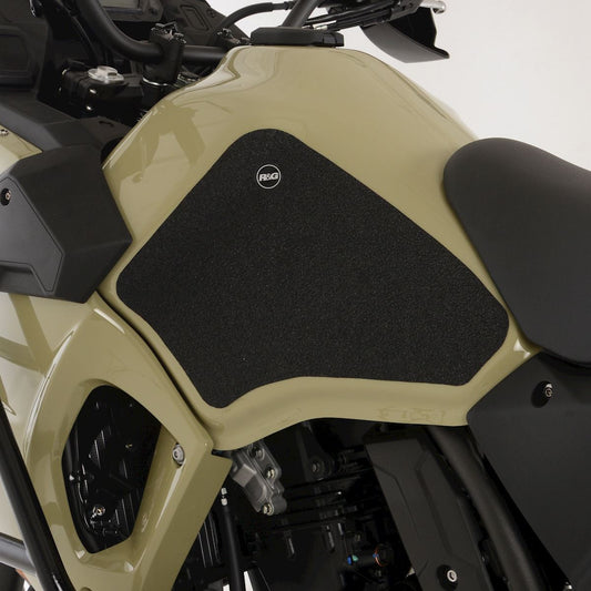 Kit 2pz.adesivi anti-scivolo serbatoio Kawasaki KLR650 '22- - trasparente