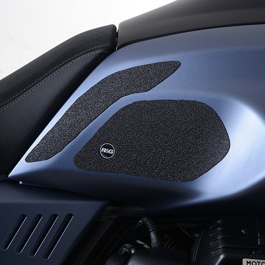Kit 4pz.adesivi anti-scivolo serbatoio Moto Guzzi V85TT - trasparente