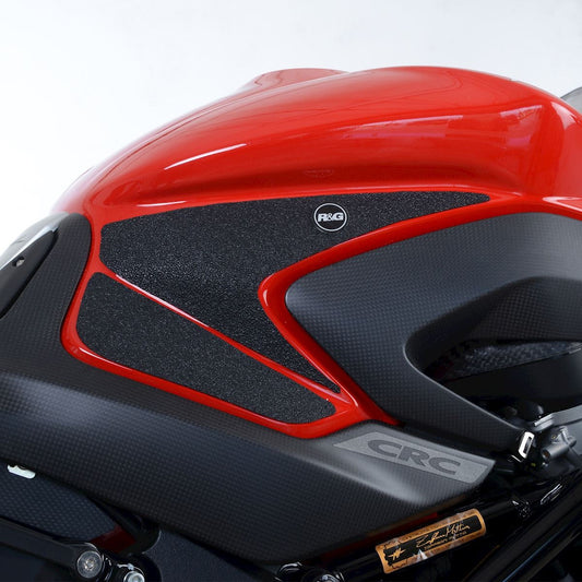 Kit 4pz.adesivi anti-scivolo serbatoio MV Agusta Brutale 1000RR '20- / Brutale Oro '20- - trasparente