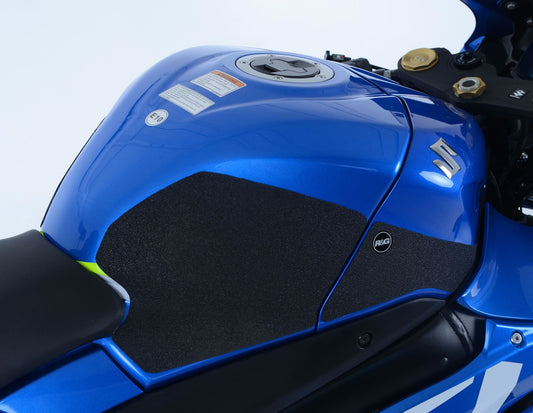 Kit 4pz.adesivi anti-scivolo serbatoio SUZUKI GSX-R1000/R '17- - nero