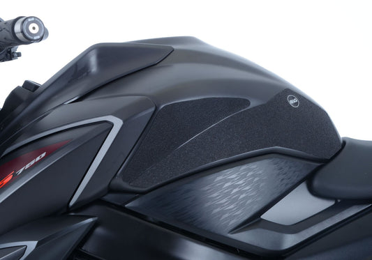 Kit 4pz.adesivi anti-scivolo serbatoio SUZUKI GSXS 750 '17- - nero