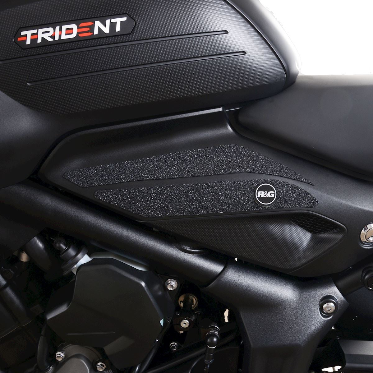 kit 4pz.adesivi anti-scivolo serbatoio Triumph Trident (660) '21- - trasparente