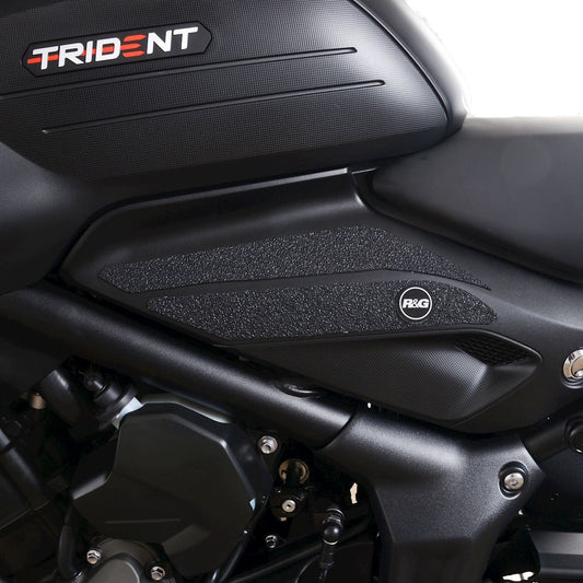 kit 4pz.adesivi anti-scivolo serbatoio Triumph Trident (660) '21- - trasparente