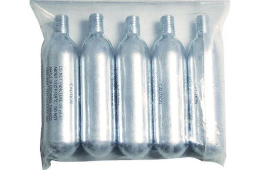 Kit 5 pezzi cartucce CO2 a ricambio